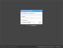 Tablet Screenshot of poczta.webio.pl